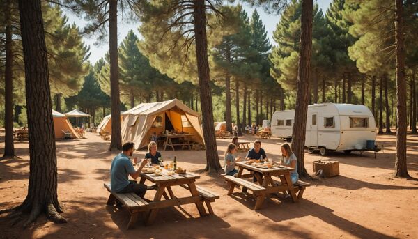 Vacances en camping dans le var