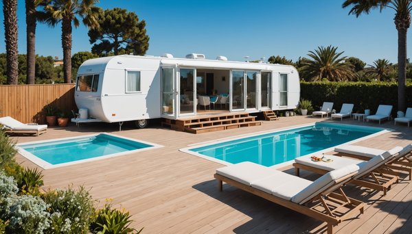 Séjour en mobil-home avec piscine privée : l'expérience confort en bretagne
