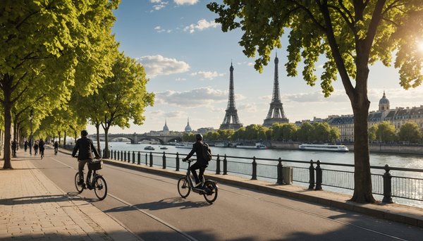 Top 5 des moyens de transport écologiques pour visiter paris