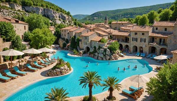 Ardeche quel hebergement choisir avec parc aquatique