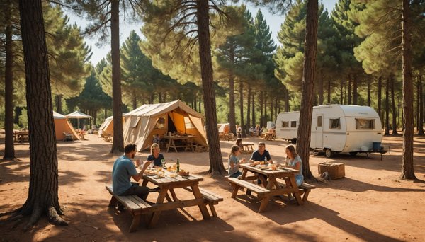 Vacances en camping dans le var