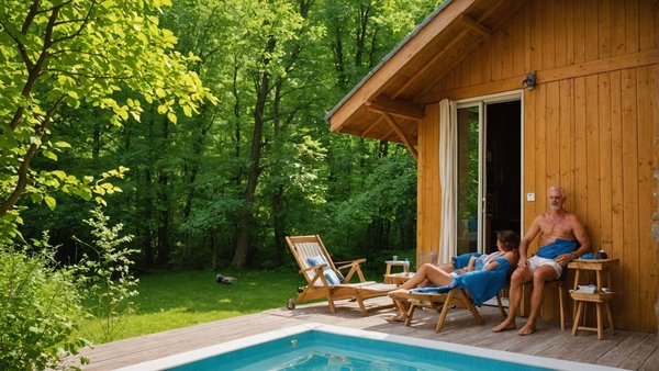 Hébergement naturiste à le colombier : confort au cœur de la nature