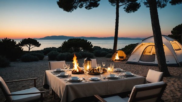 Évasion haut de gamme : le camping de luxe à saint-tropez