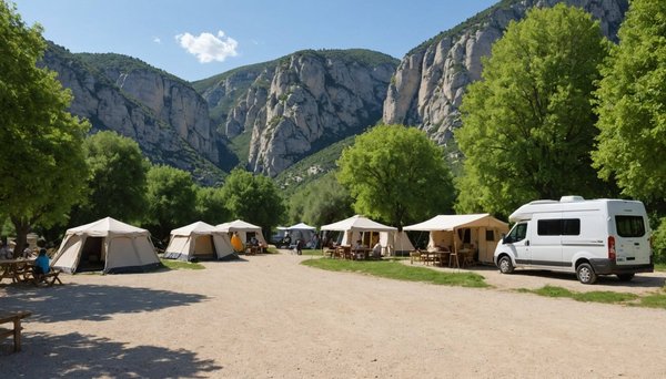 Organisez votre séjour à saint guilhem le désert au camping robinson